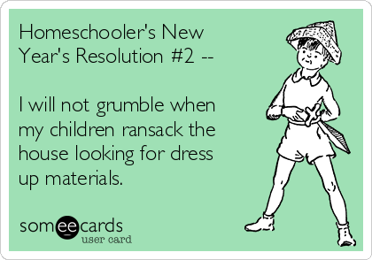 Homeschooler's New Year's Resolution #2 - See the full list at SallieBorrink.com