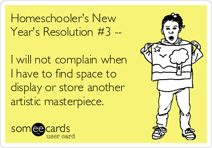 Homeschooler's New Year's Resolution #3 - See the full list at SallieBorrink.com