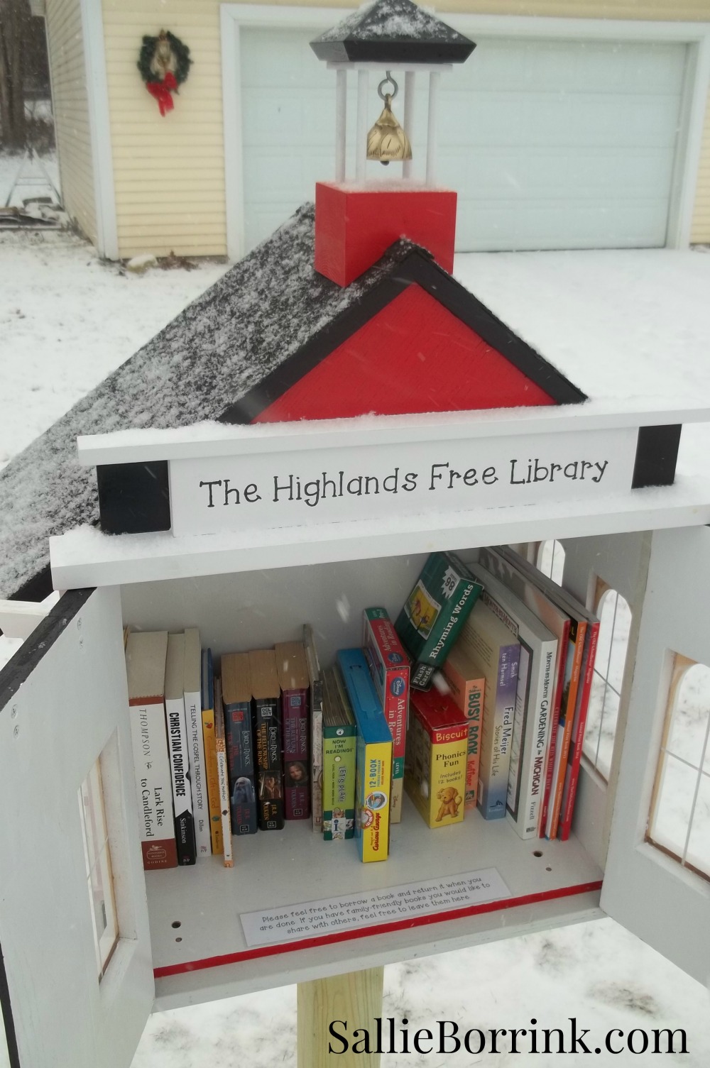 Little Red Schoolhouse Free Library 5