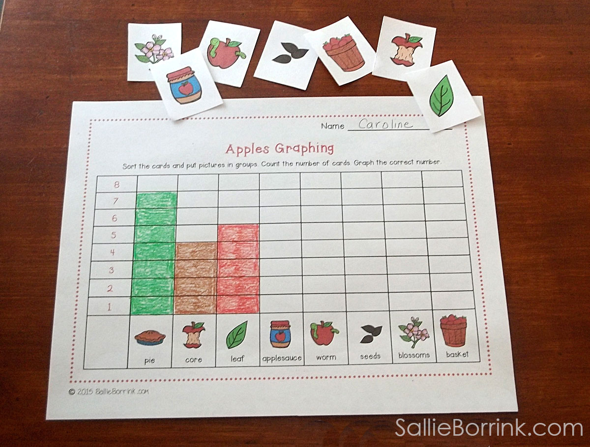 Apple Graphing Activity Pin