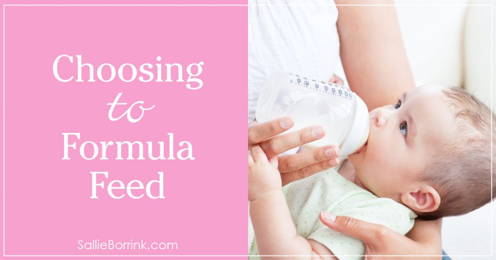 Choosing to Formula Feed and Living Peacefully in the World of Good