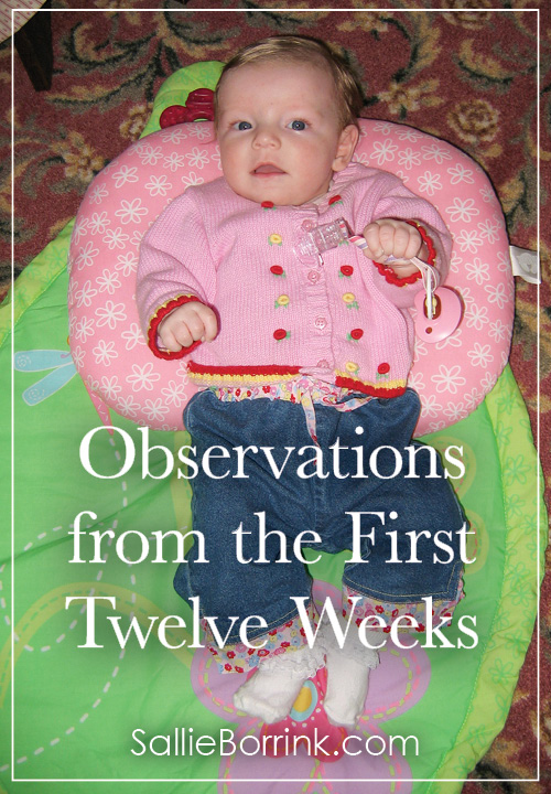 Observations from the First Twelve Weeks 