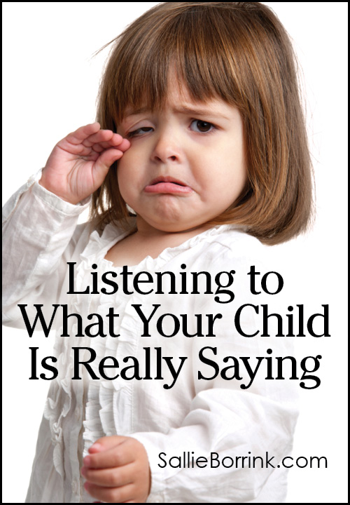 Listening to What Your Child is Really Saying