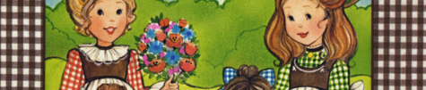 The Ginghams Paper Dolls (Free!) - A Quiet Simple Life with Sallie Borrink