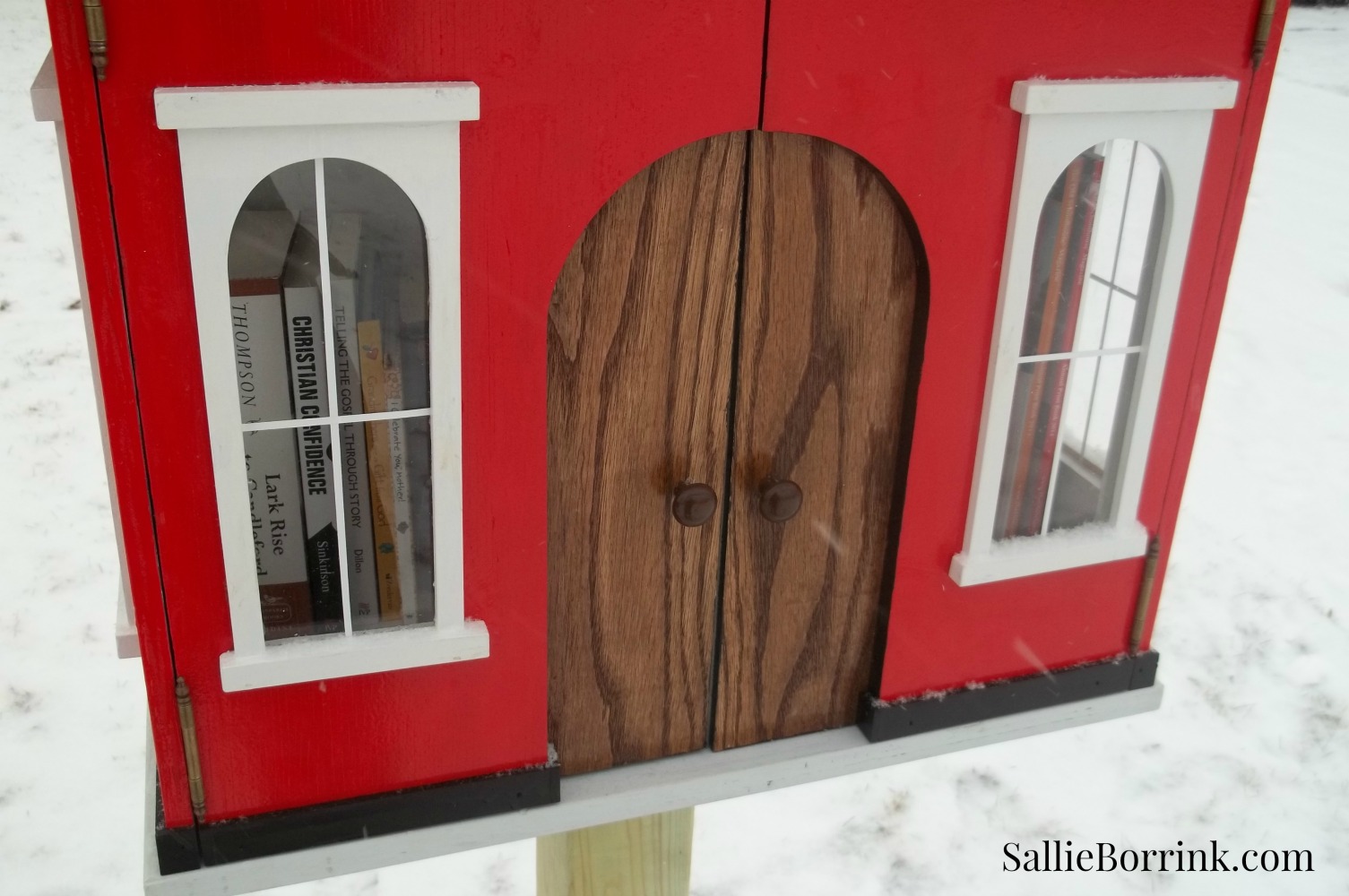 Little Red Schoolhouse Free Library 7