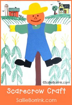 Easy Scarecrow Craft