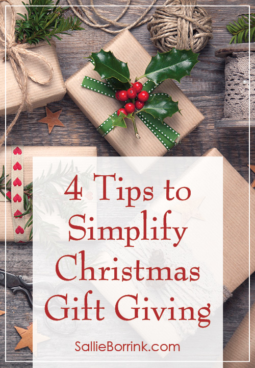 4 Tips to Simplify Christmas Gift Giving
