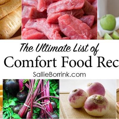 Fresh ingredients for Autoimmune Protocol comfort food recipes
