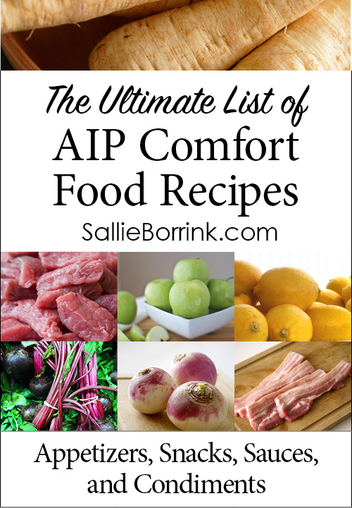 AIP Appetizers, Snacks, Sauces and Condiments