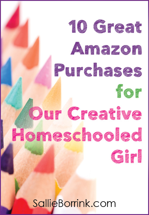 10 Great Amazon Purchases for Our Creative Homeschooled Girl