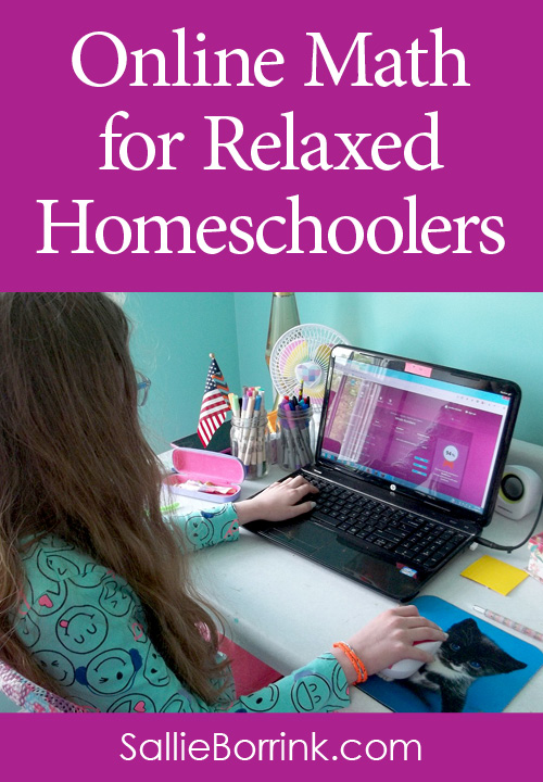 Online Math for Relaxed Homeschoolers