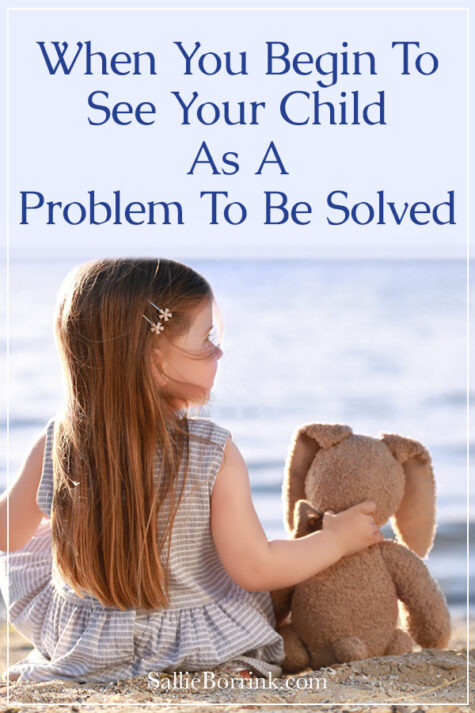 When You Begin To See Your Child As A Problem To Be Solved | Sallie Borrink