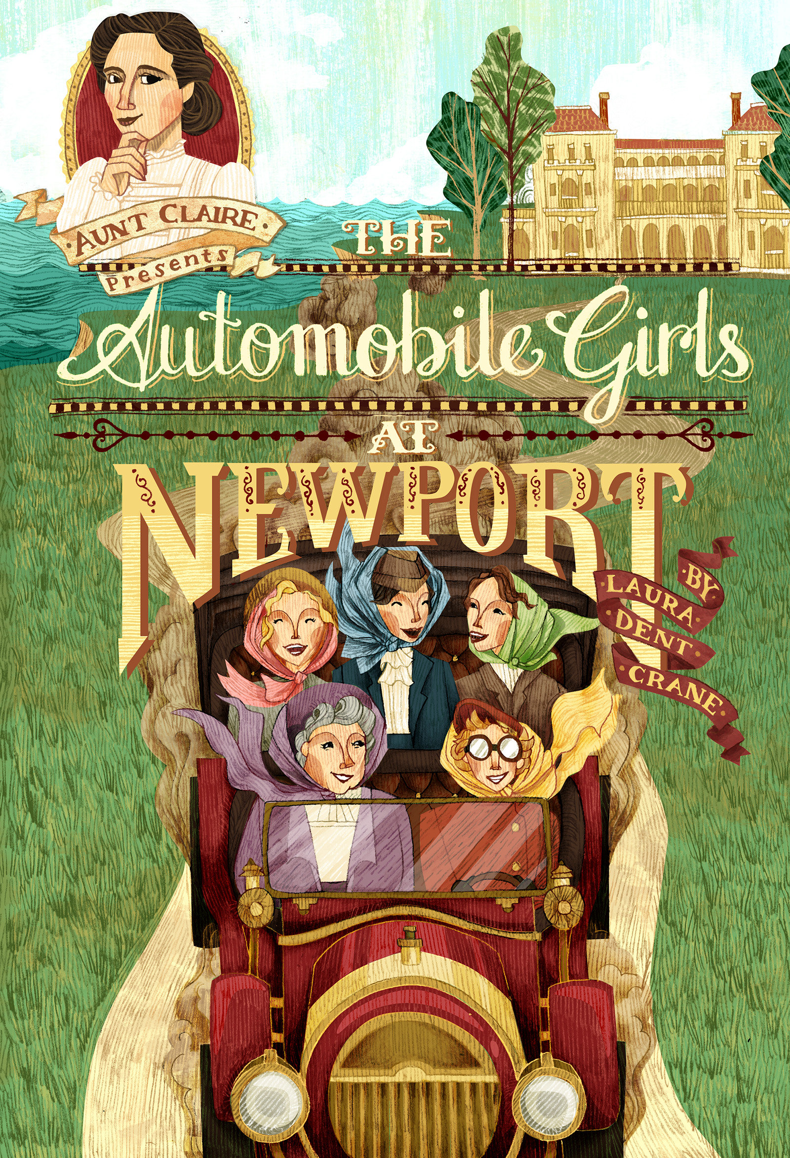 The Automobile Girls at Newport