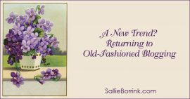 A New Trend Returning to Old-Fashioned Blogging 2