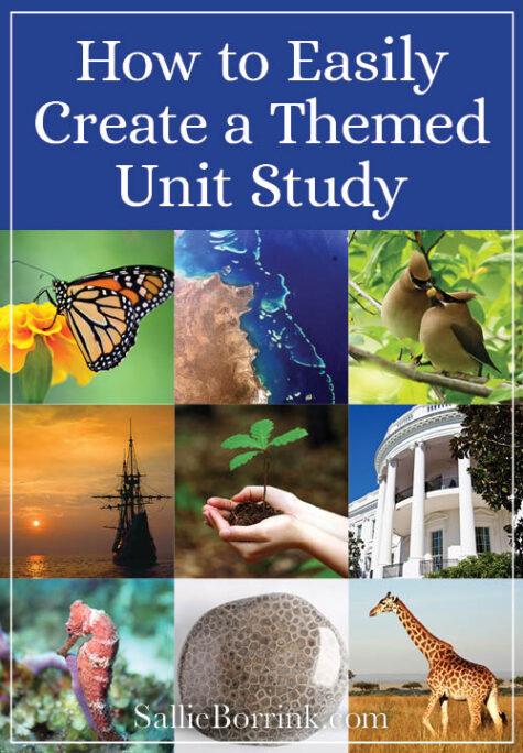 Create a Homeschool Unit Study | Sallie Borrink