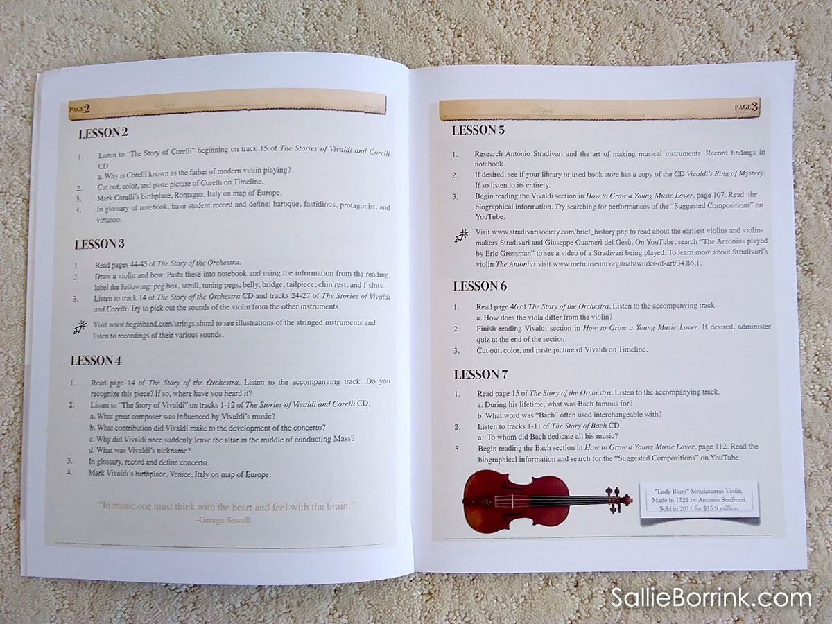 Beautiful Feet Curriculum Reviews - History of Classical Music Teacher Guide