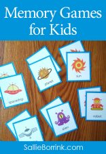 Themed Printable Memory Games For Kids - A Quiet Simple Life