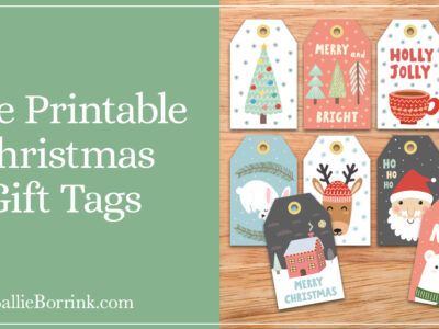 Free Printable Christmas Gift Tags