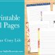 Free Printable Journal Pages - Creating Your Cozy Life Planner 2