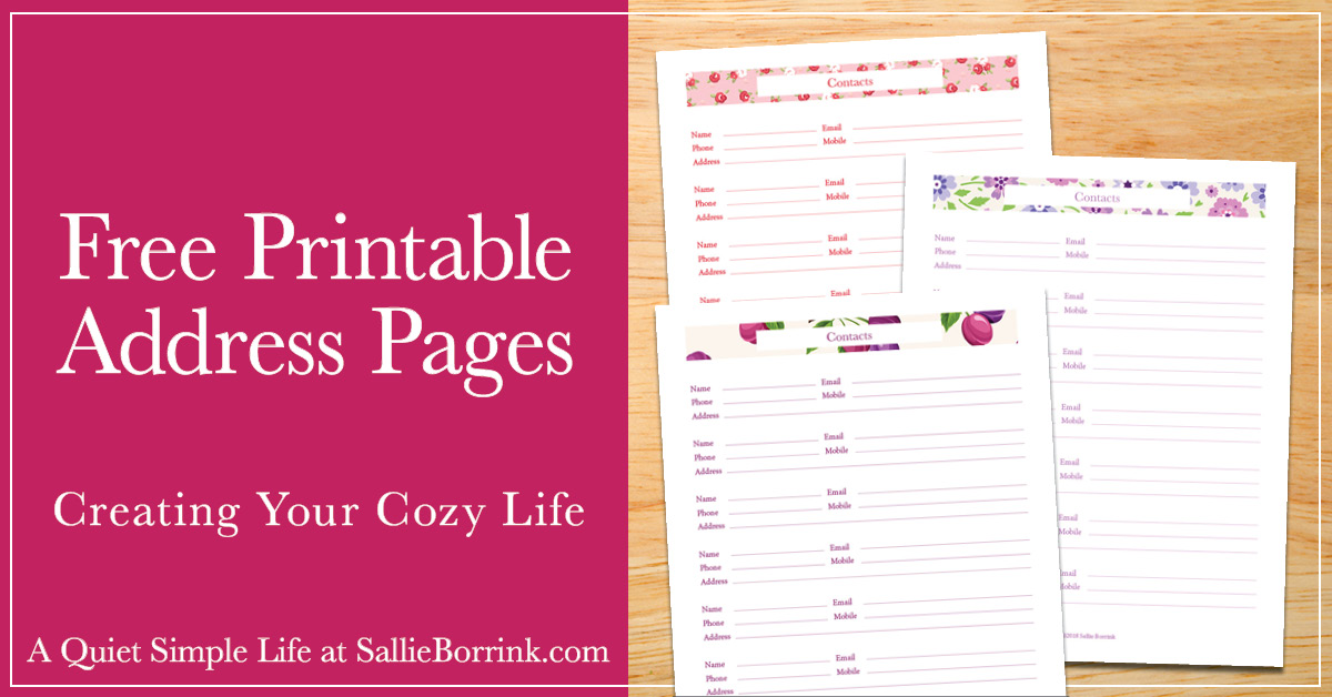 free-printable-address-pages-a-quiet-simple-life-with-sallie-borrink