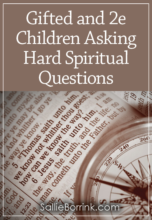 Gifted and 2e Children Asking Hard Spiritual Questions
