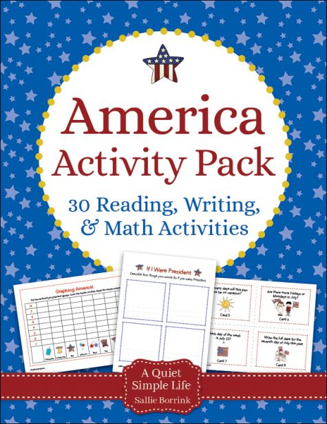 America Printables Activity Pack