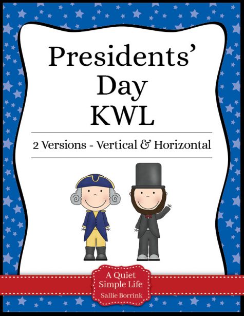 Presidents' Day KWL