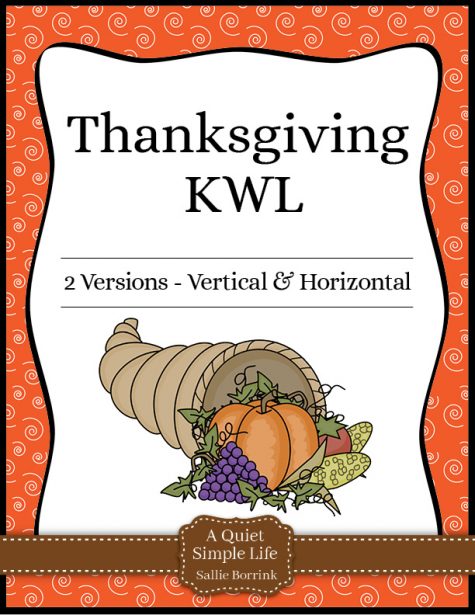 Thanksgiving KWL
