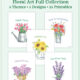 A Quiet Simple Life Printable Floral Art Full Collection