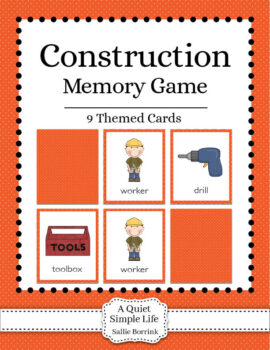 Construction Memory Game