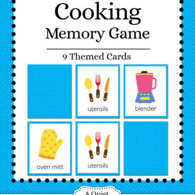 Cooking Memory Game