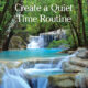 Create a Quiet Time Routine cover