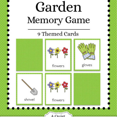 Garden Memory Game