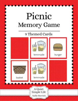 Picnic Memory Game