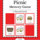 Picnic Memory Game 2