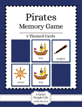 Pirates Memory Game