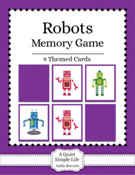 Robots Memory Game
