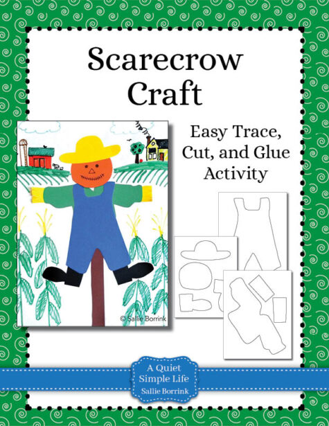 Scarecrow Craft with Landscape
