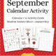 September Calendar Activity 2