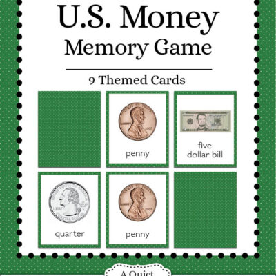 U.S. Money Memory Game