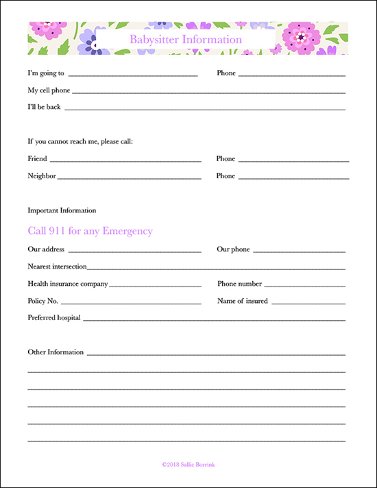 free-to-print-babysitter-notes-laminate-the-babysitter-notes-sh