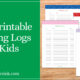 Free Printable Reading Logs for Kids