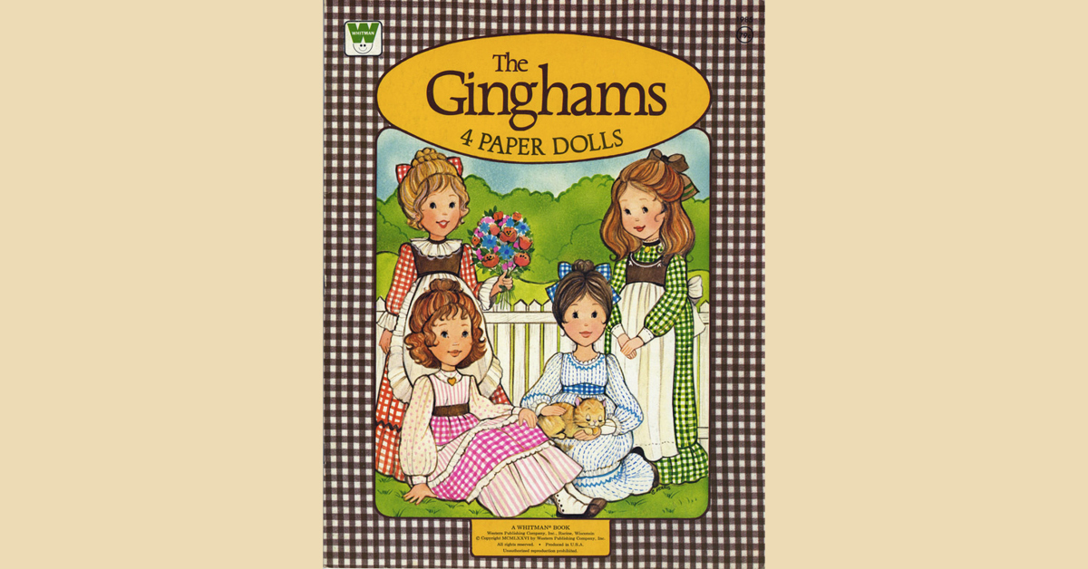 The Ginghams Paper Dolls (Free!) - A Quiet Simple Life