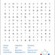 America Word Search