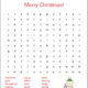Christmas Word Search - Merry Christmas