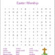 Easter Worship Word Search
