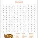 Harvest Word Search