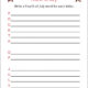 Fourth of July Acrostic Worksheet