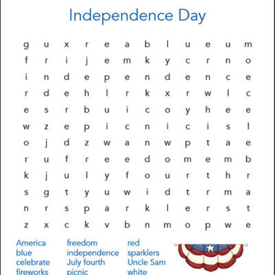Independence Day Word Search