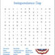 Independence Day Word Search